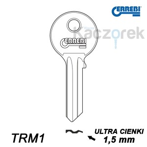 Errebi 030 - surový klíč - mosaz - TRM1